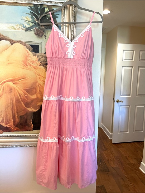 Lilly Pulitzer Dresses & Skirts - Lilly Pulitzer Zana cotton midi dress smocked back EUC size 8